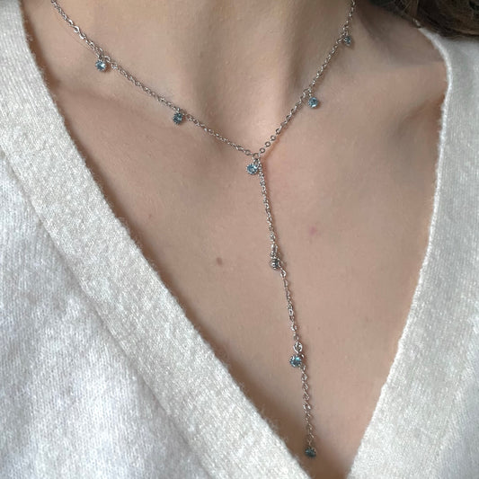 Collier Geb argenté