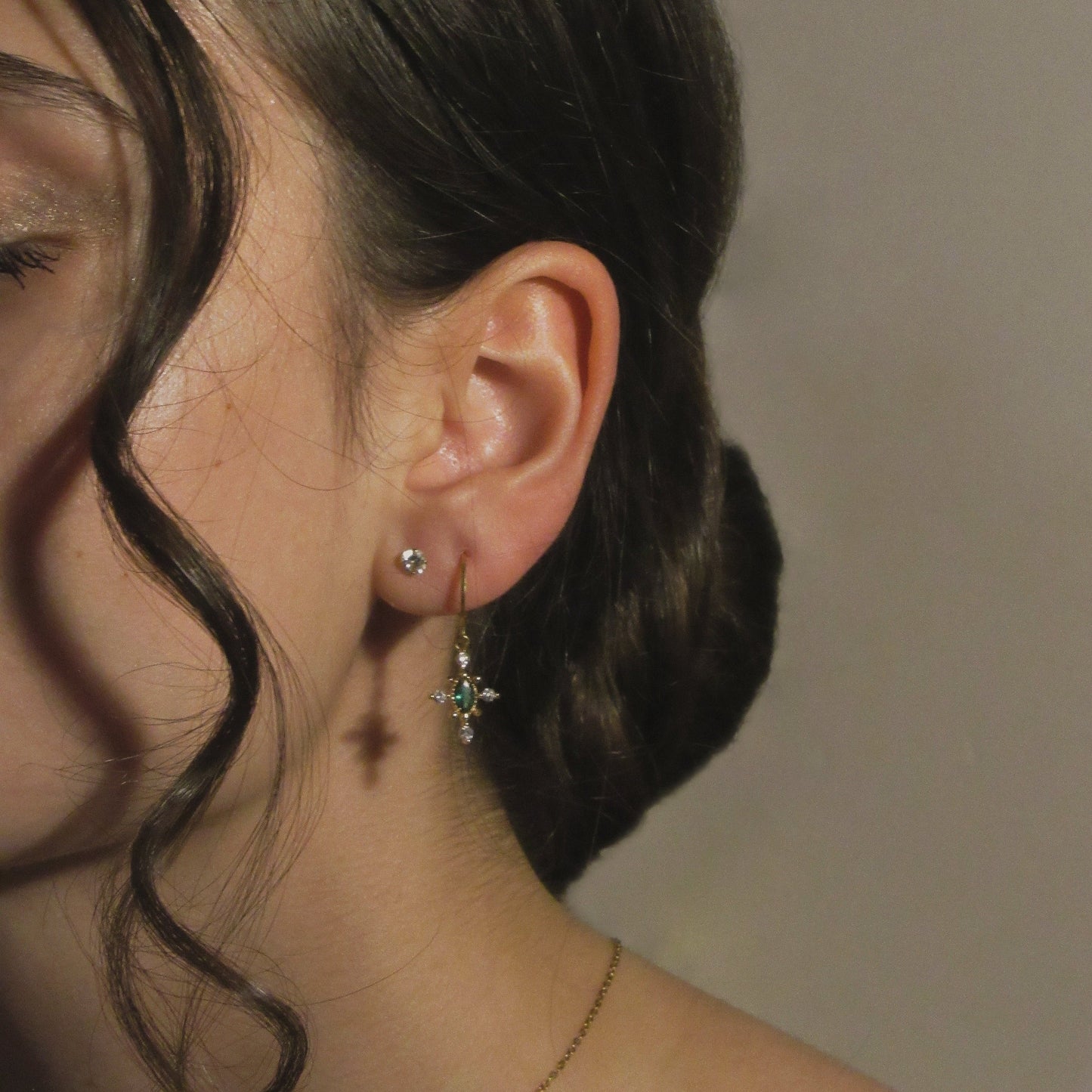 Boucles d'oreilles Hathor Boucles d'oreille dormeuses orisit