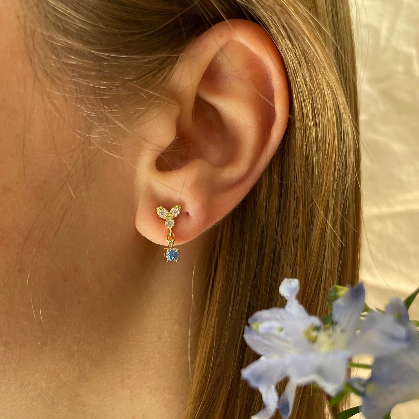 Boucles d’oreilles Nefer Boucles d'oreilles orisit Bleu