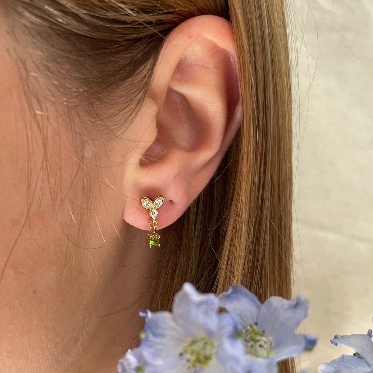 Boucles d’oreilles Nefer Boucles d'oreilles orisit Vert