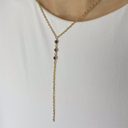 Collier Min Collier orisit Violet