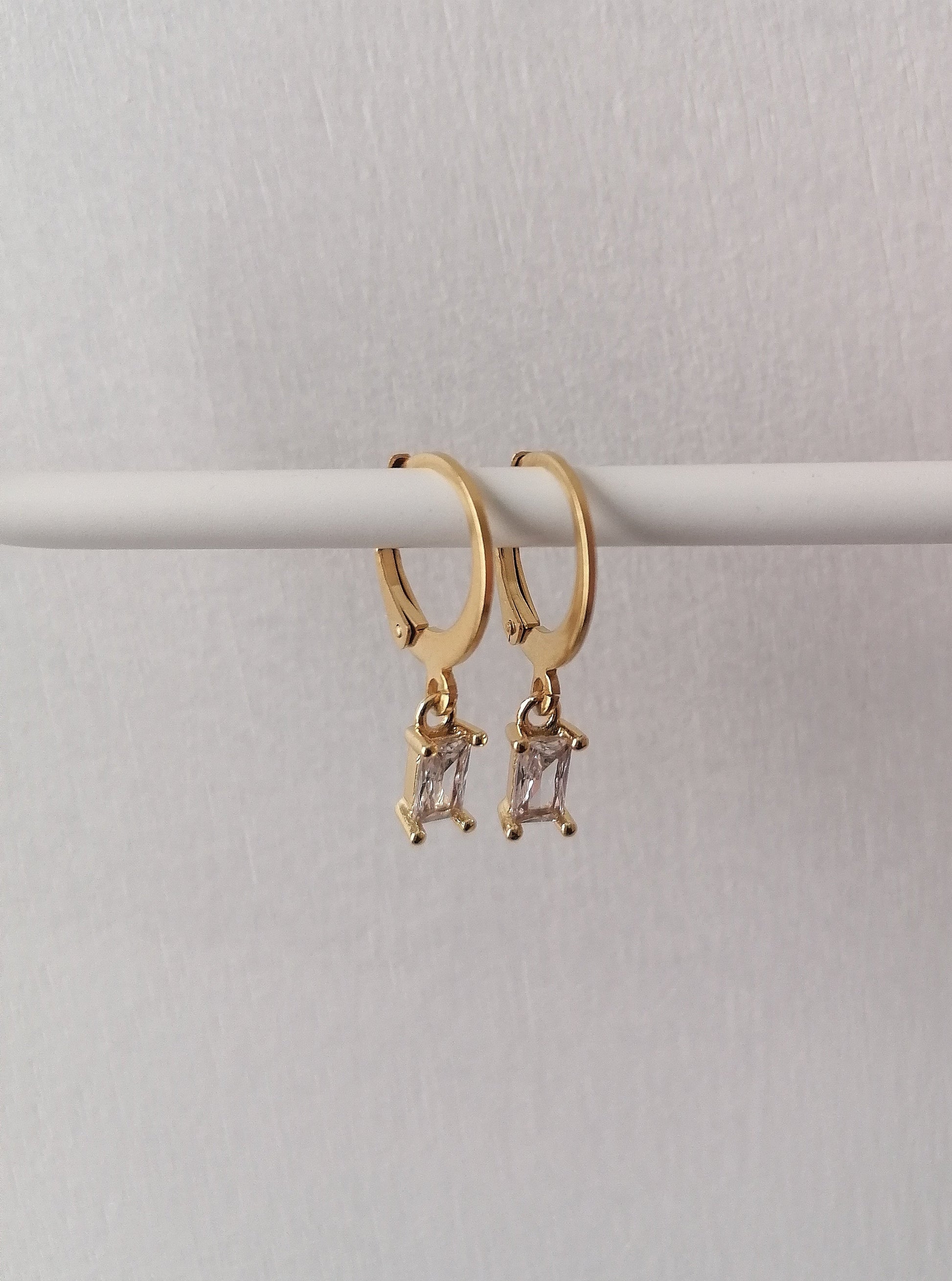 Dormeuses zircons Boucles d'oreille dormeuses orisit Diamant 